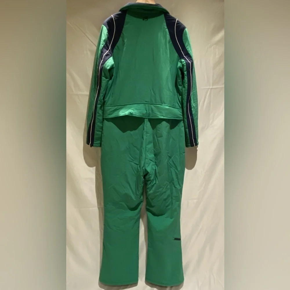 Tara Shakti Vintage-Inspired Snow Suit, Kelly Green, NWT, size XL - Picture 4 of 16